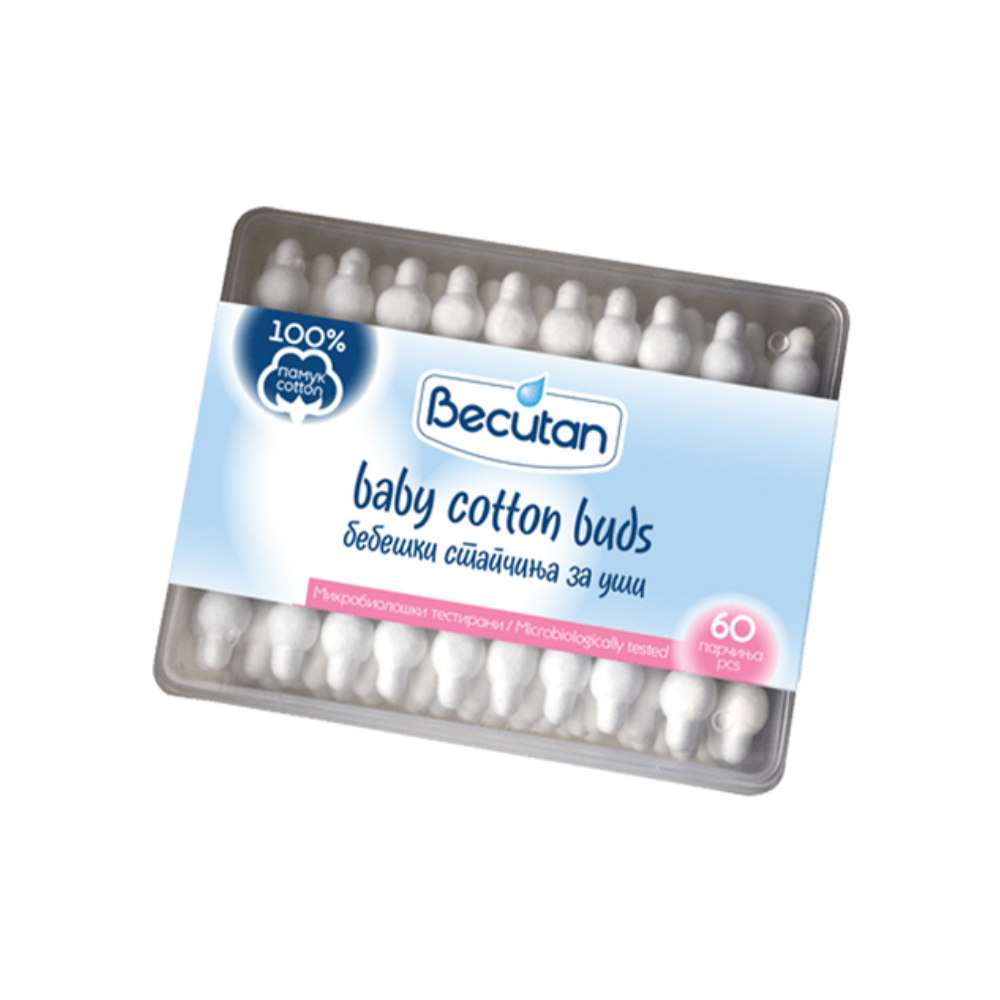 BECUTAN BABY COTTON BUDS A60 photo 1