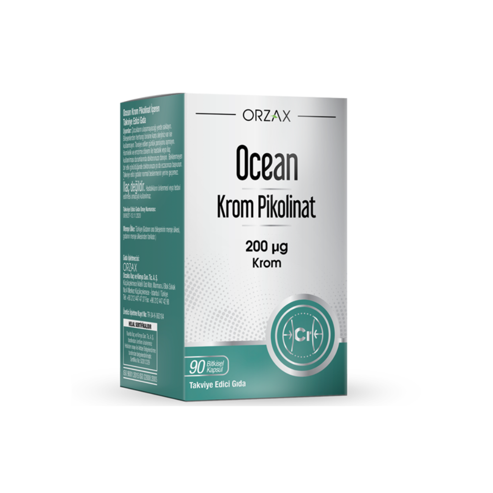 OCEAN KROM PIKOLINAT 200 MCG CPS A90-1