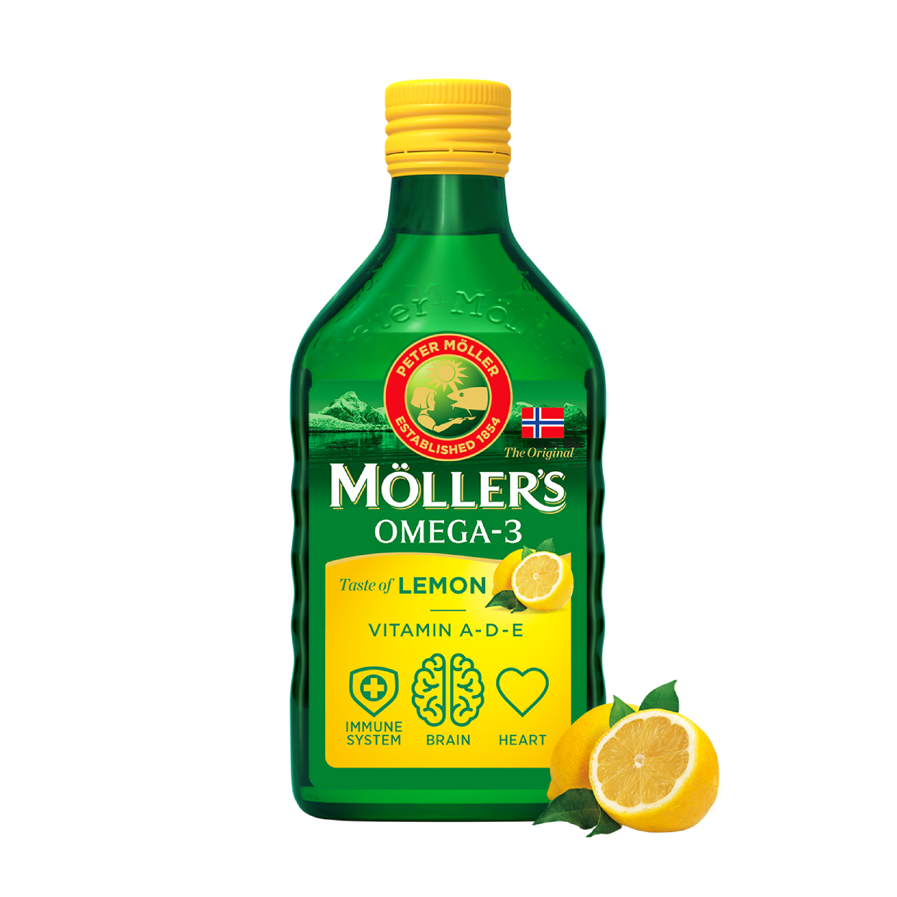 MOLLERS COD LIVER OIL SIR (LEMON) 250ML-1