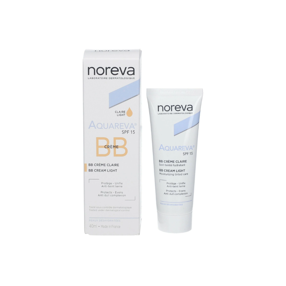 NOREVA AQUAREVE BB CREME TEINT CLAIRE SPF15 40ML-1