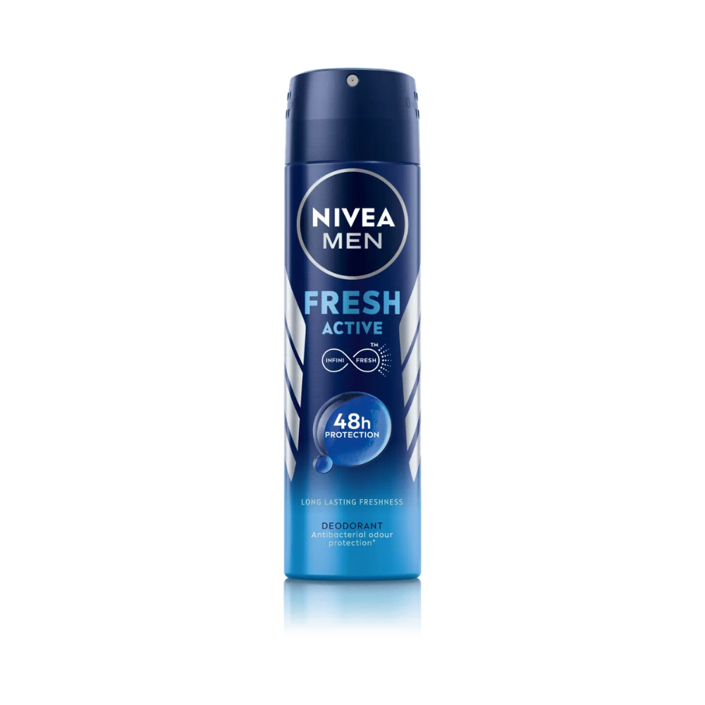 NIVEA MEN DEODORANT FRESH ACTIVE 150ML photo 1