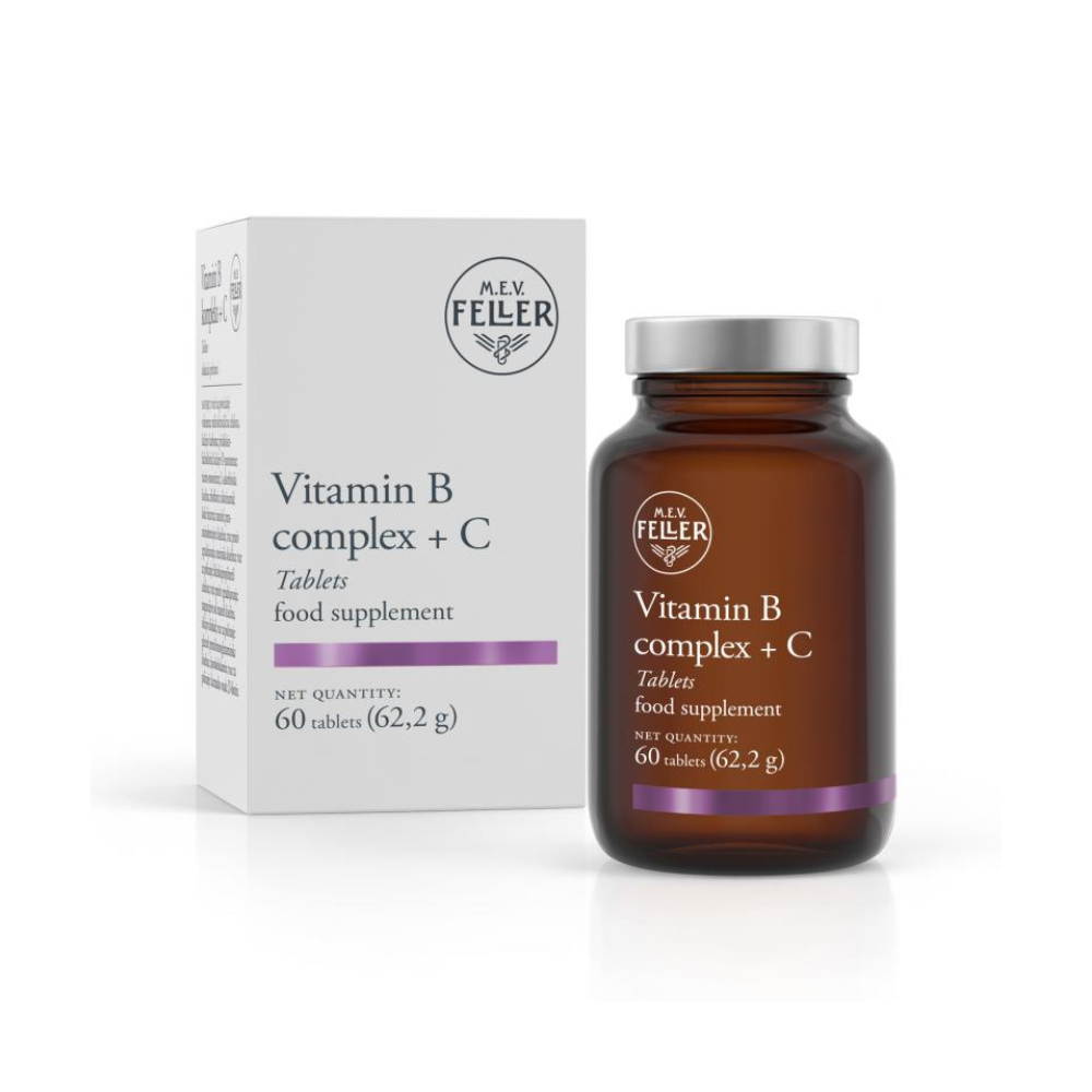 FELLER VITAMIN B KOMPLEX + C VITAMIN TBL A60-1