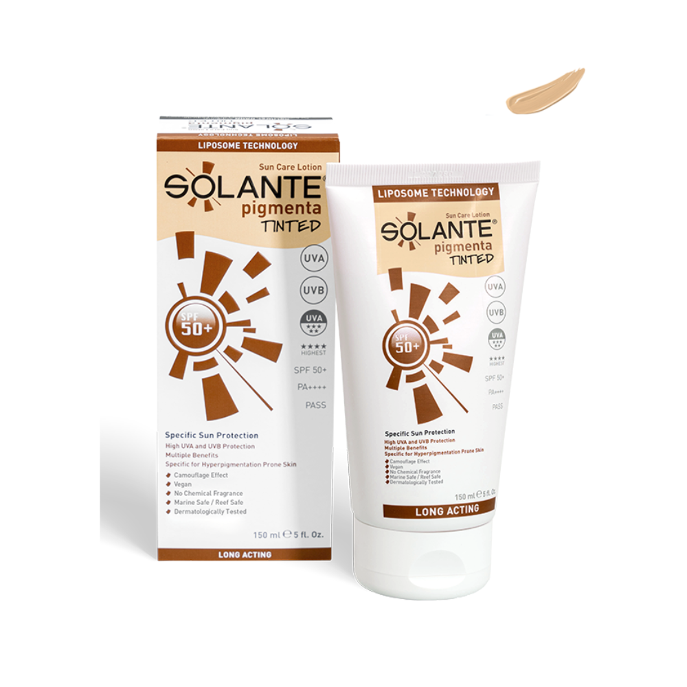 SOLANTE PIGMENTA SPF50+ TINTED 150ML photo 1