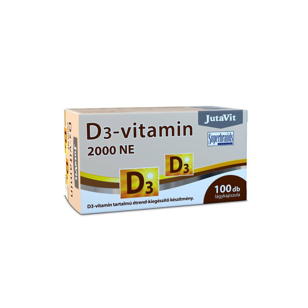 JUTAVIT VITAMIN D3 2000IU CPS A100 photo 1