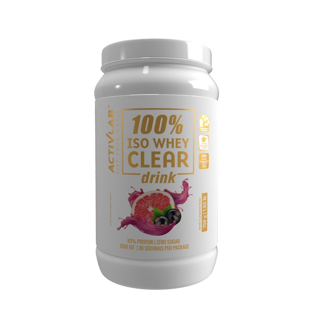 ISO 100% WHEY CLEAR DRINK 750G photo 1