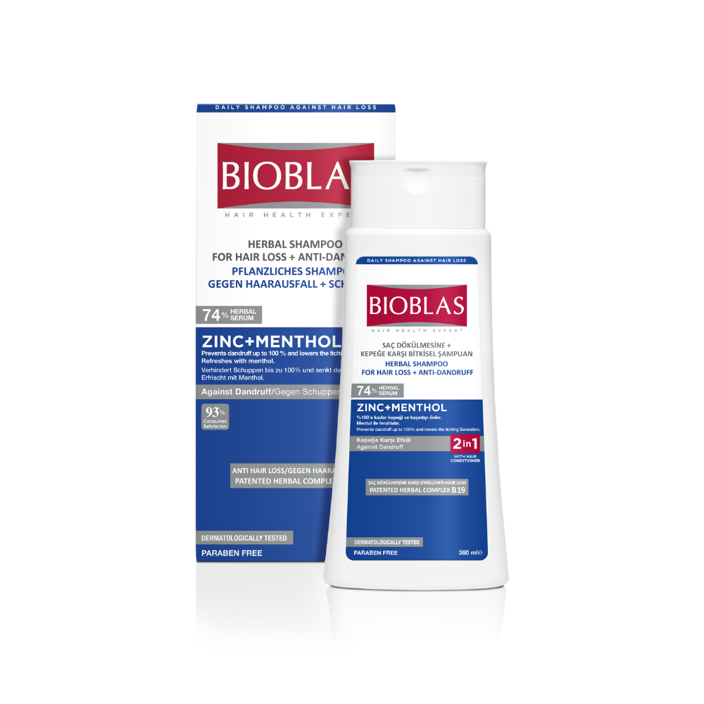 BIOBLAS ZINC + MENTHOL SHAMPOO 360ML-1