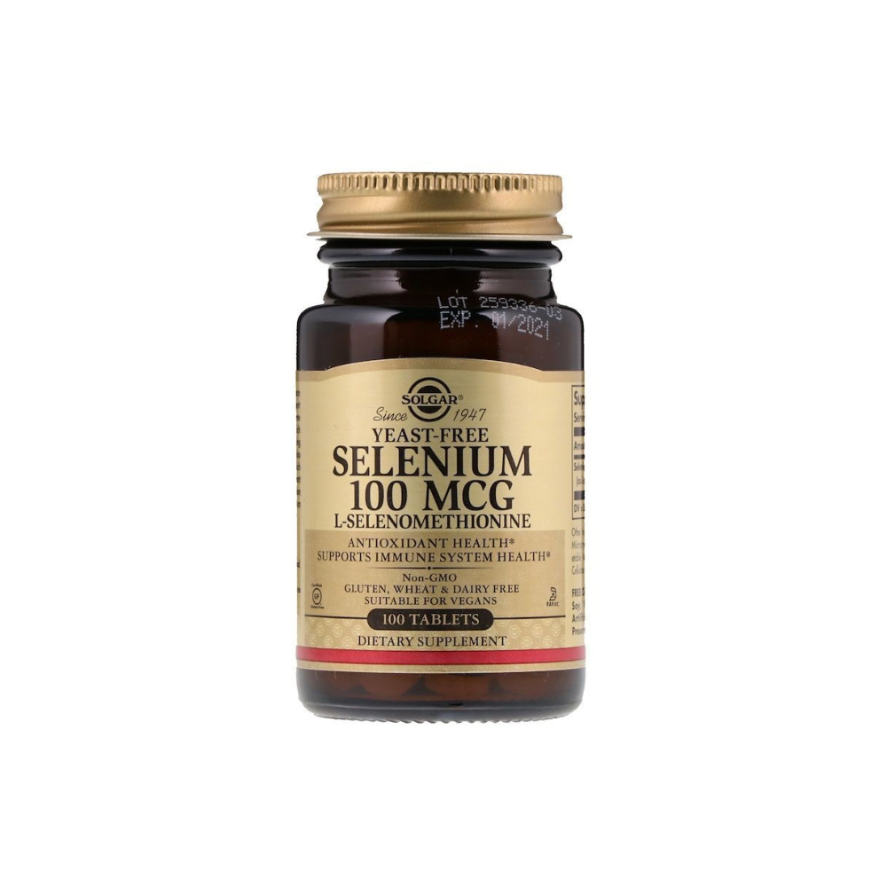 SOLGAR SELEN 100 MCG TBL A100-1