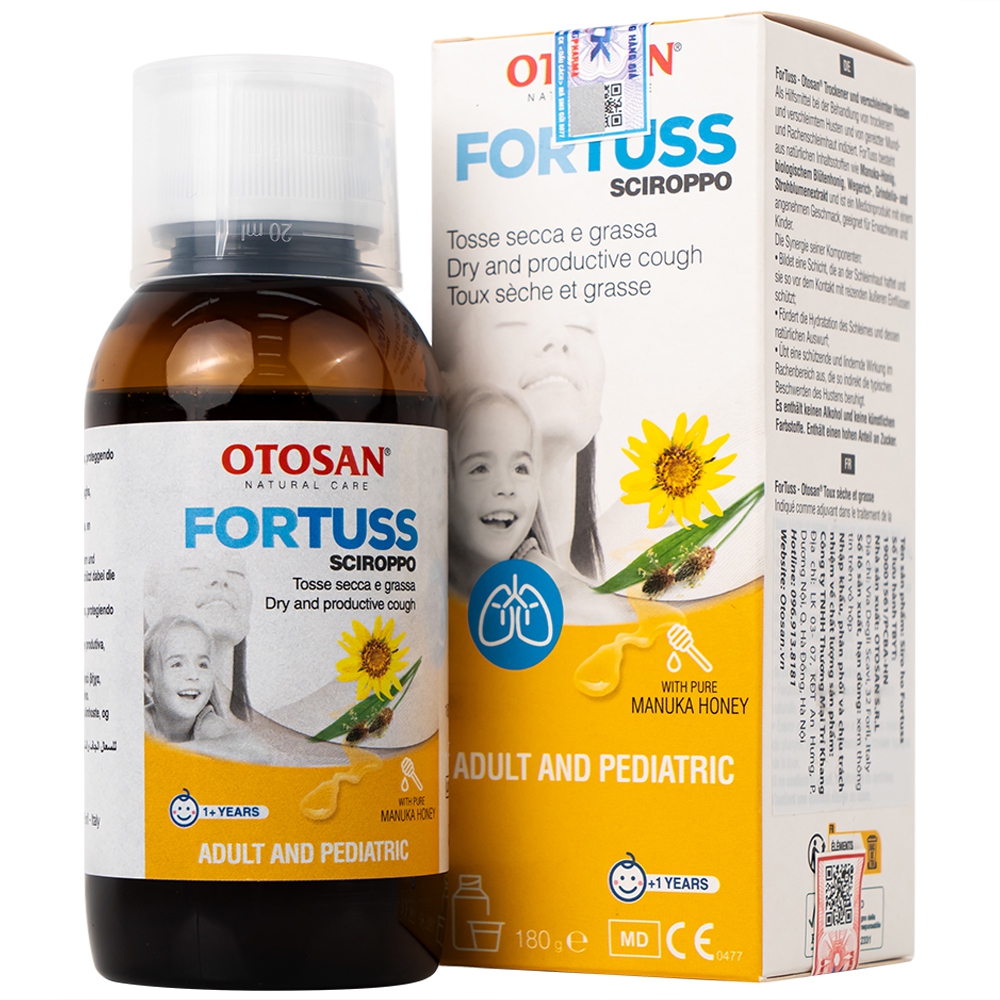 OTOSAN FORTUSS COUGH SIR 1Y+ 180g photo 1