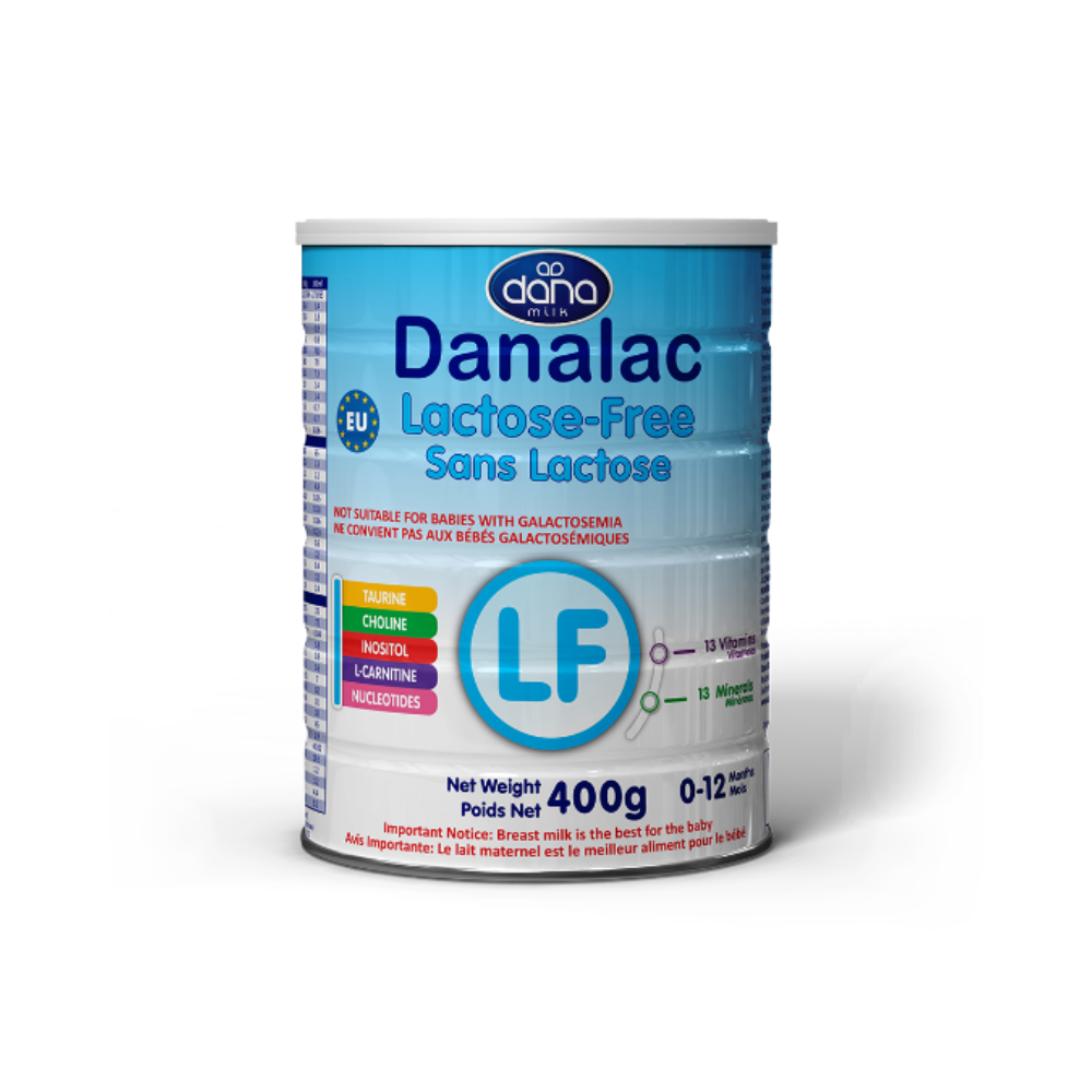 DANALAC LACTOSE FREE 0-12M 400G photo 1