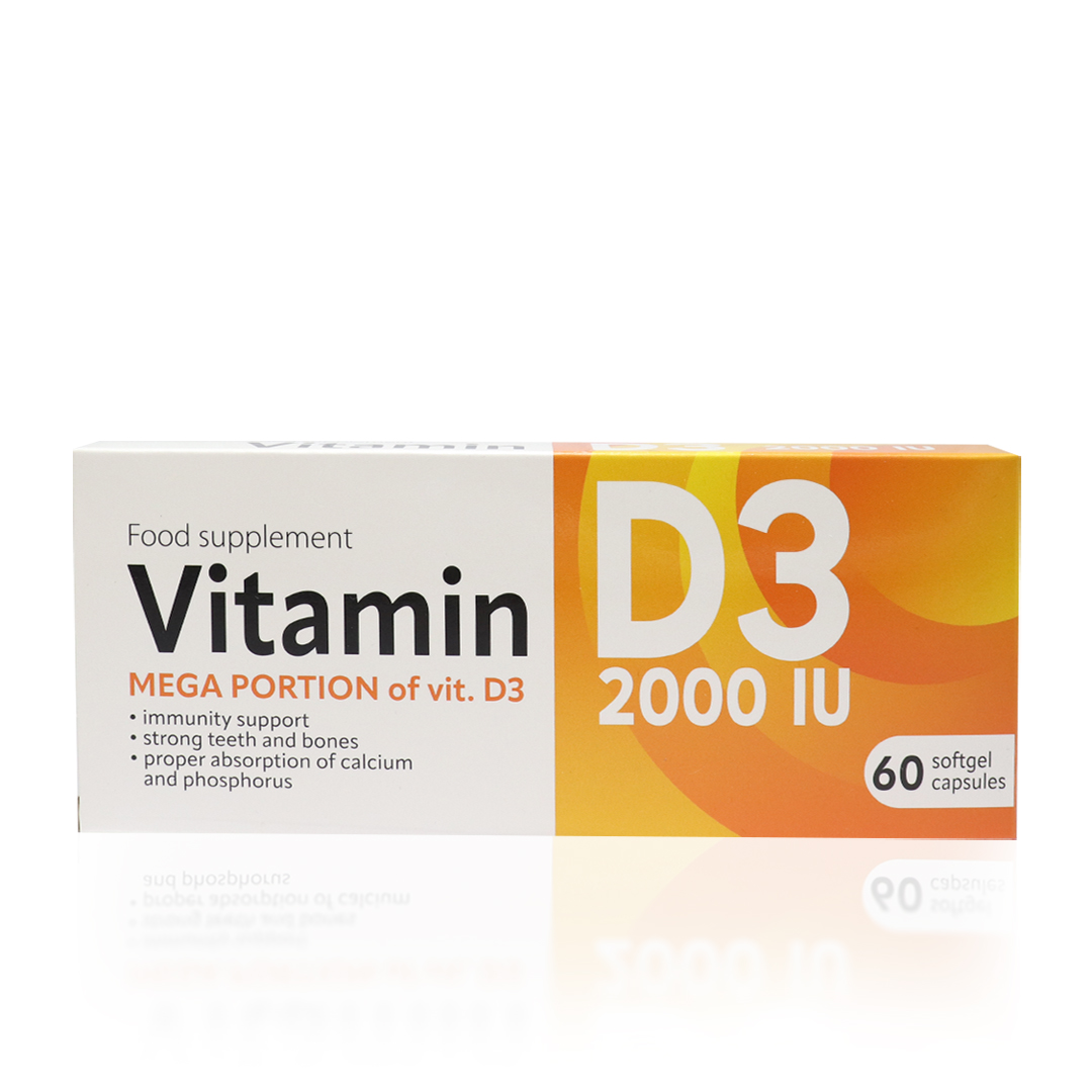 VITAMIN D3 2000 UI CPS A60-1