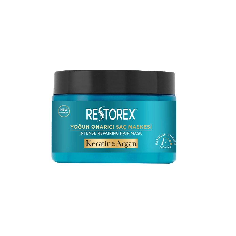 RESTOREX KERATIN & ARGAN HAIR MASK 300ML-1