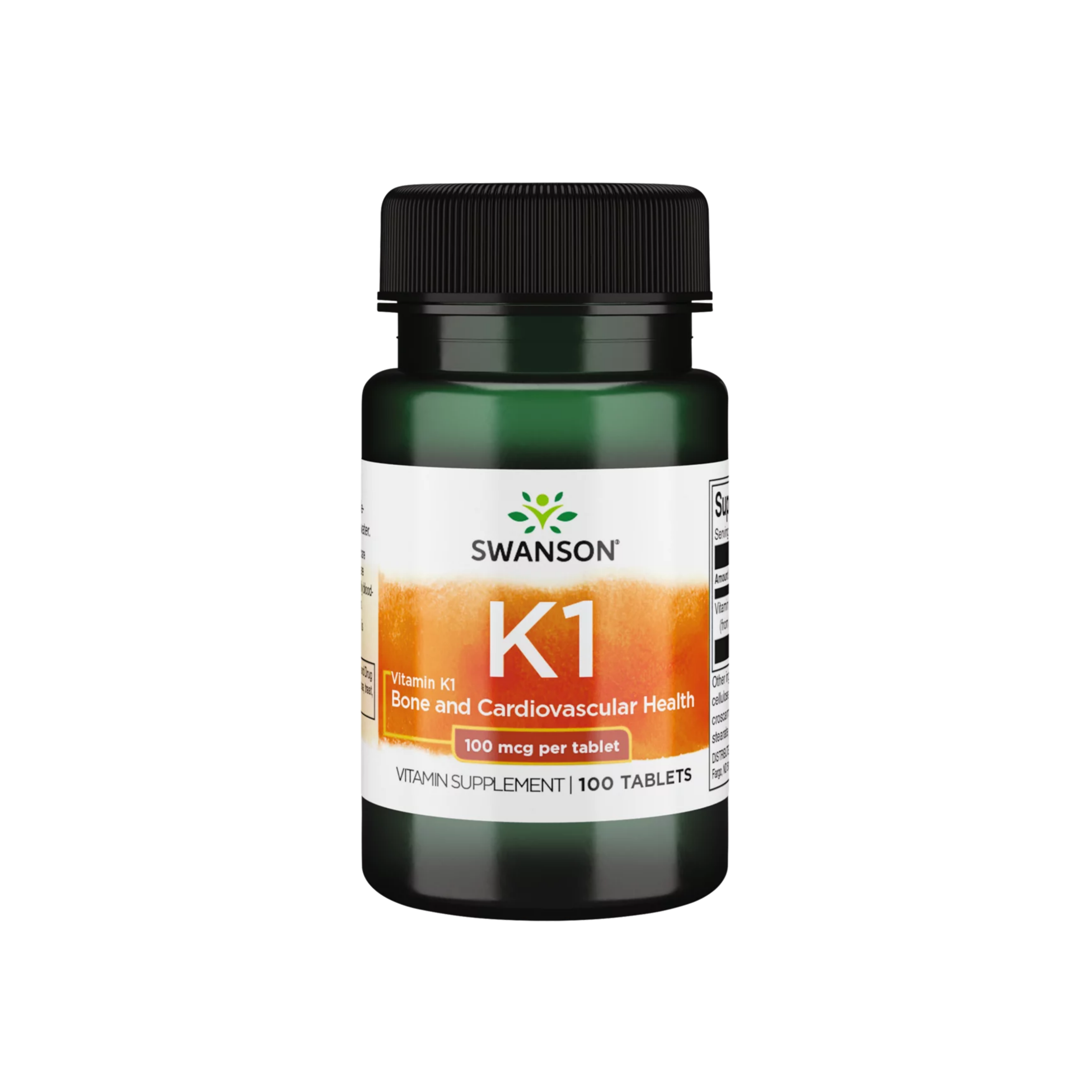 SWANSON VITAMIN K1 100 MCG TBL A100-1