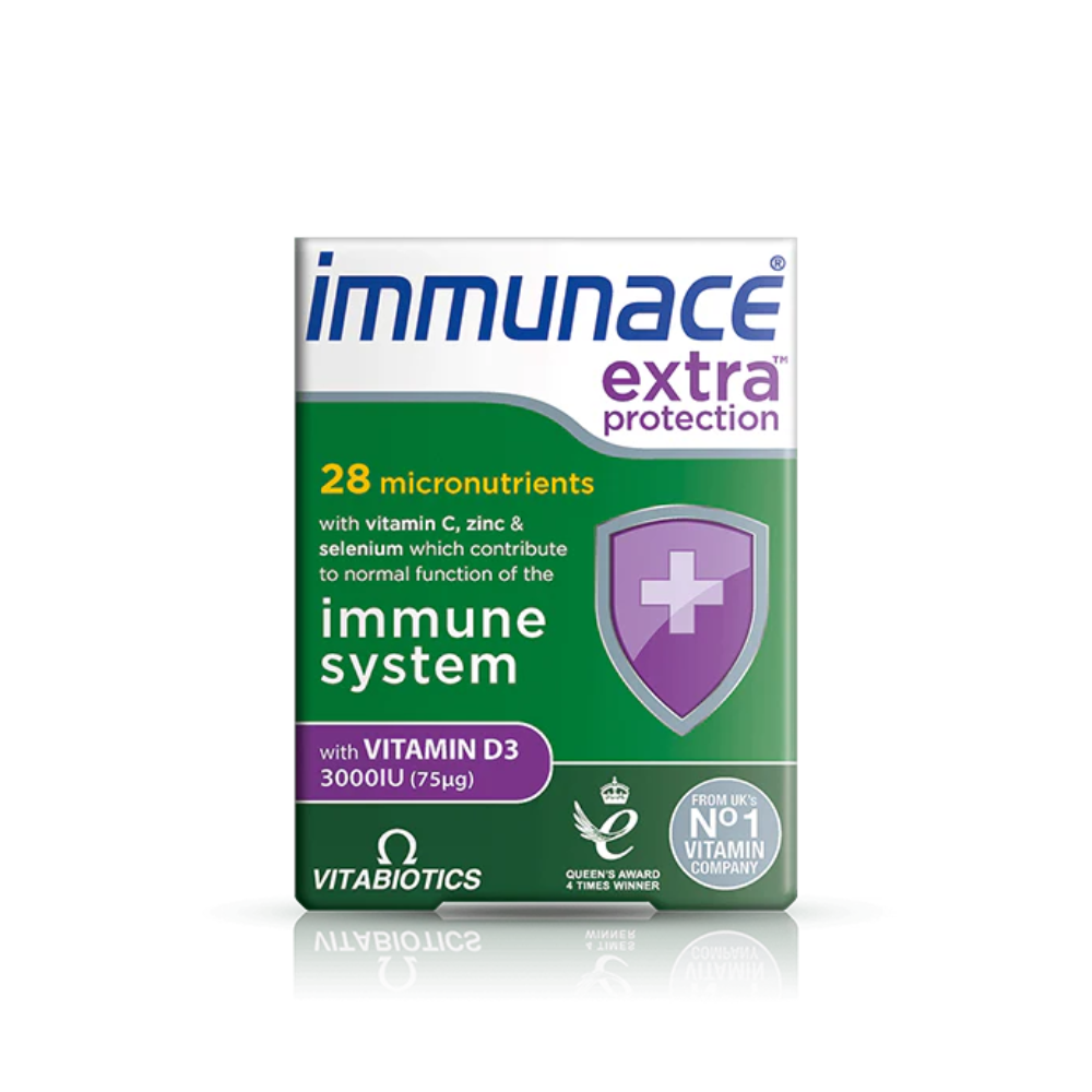 VITABIOTICS IMMUNACE EXTRA PROTECTION TBL A30-1