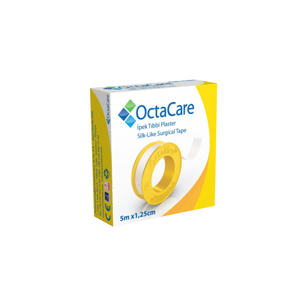 OCTACARE SILK-LIKE SURGICAL TAPE 5M X 1.25CM photo 1