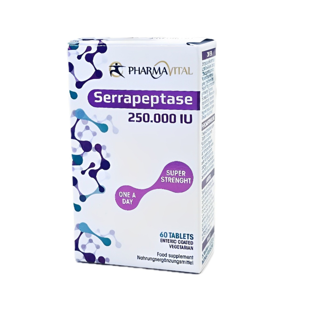 SERRAPEPTASE 250.000 IU TBL A60-1