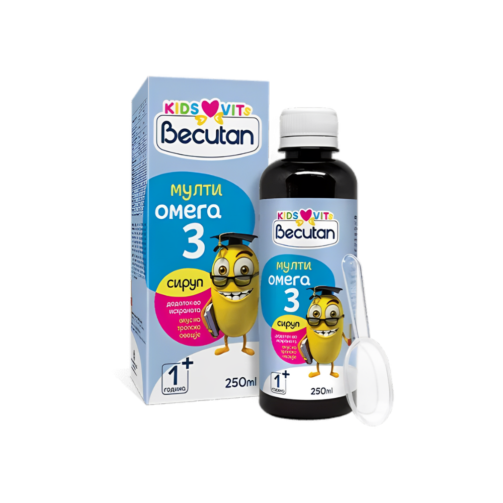 BECUTAN MULTI OMEGA-3 SIR 250ML-1