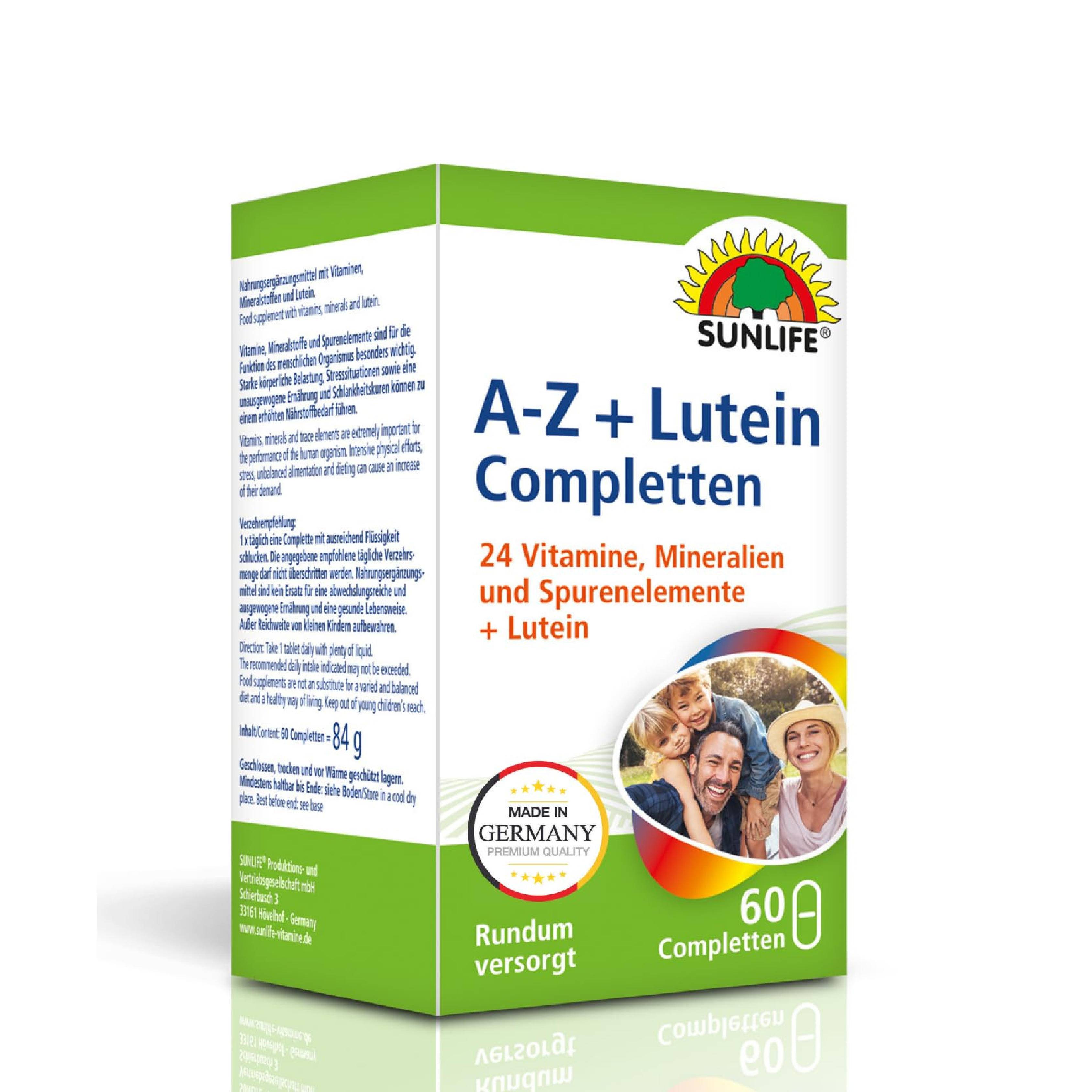 A-Z + LUTEIN TBL A60-1