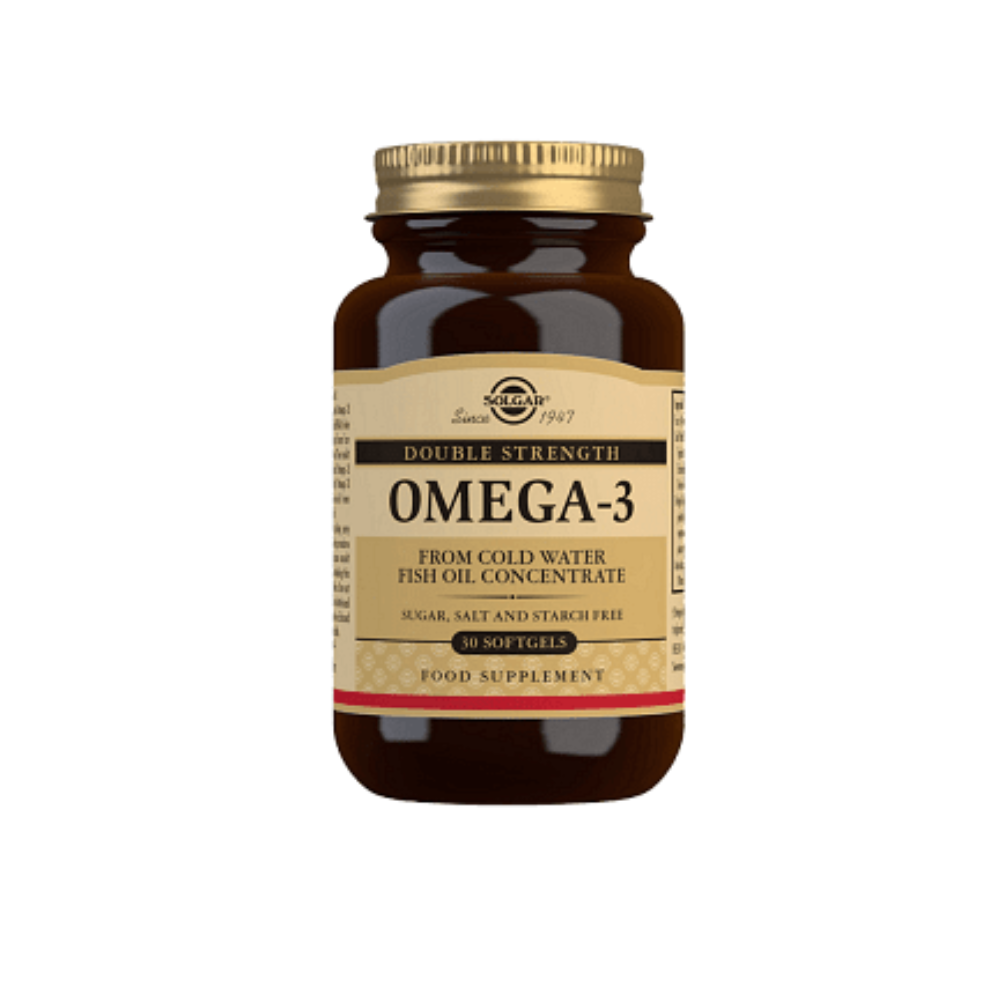 SOLGAR OMEGA 3 DOUBLE STRENGTH 1200 MG  CPS A30 photo 1