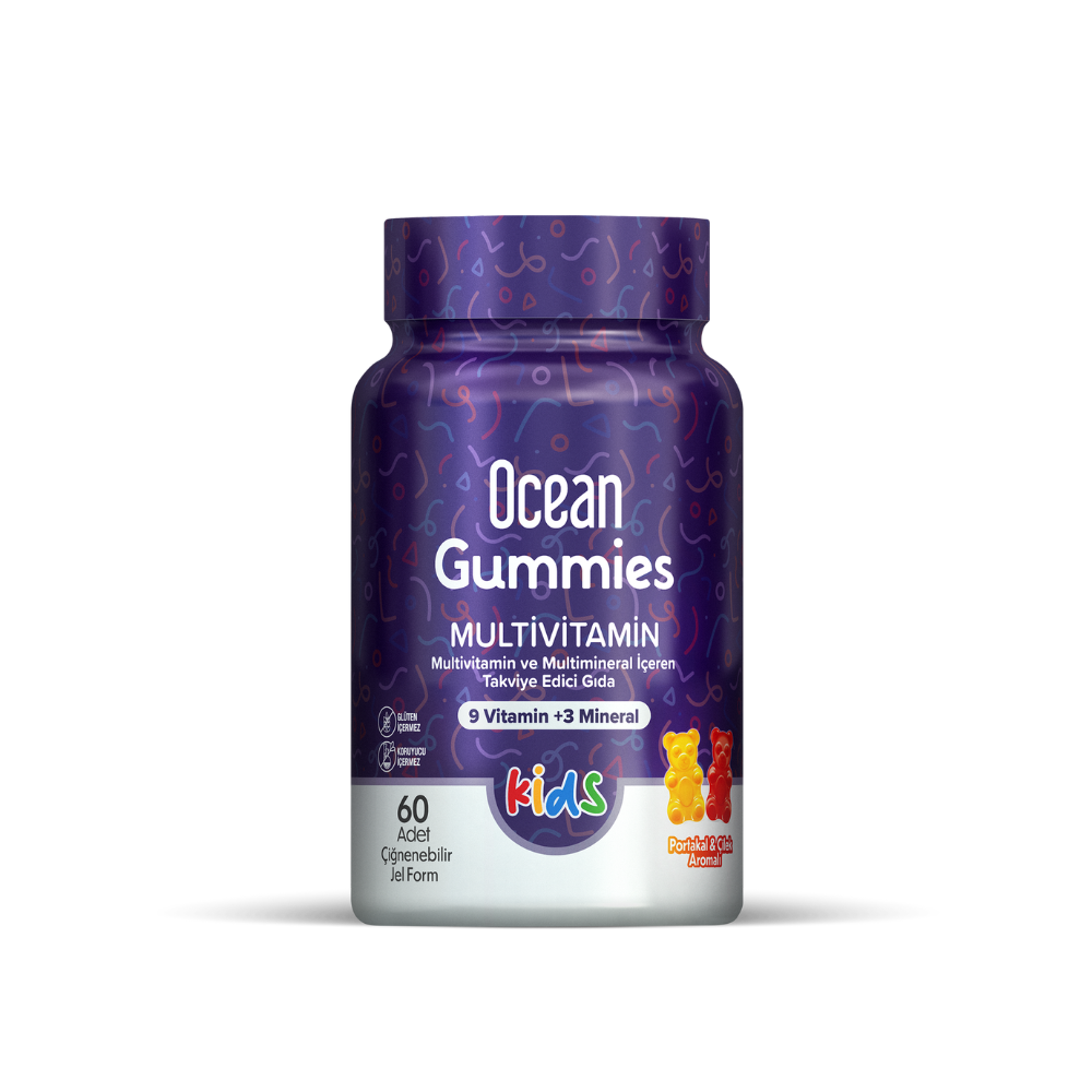 OCEAN GUMMIES MULTIVITAMIN KIDS A60-1