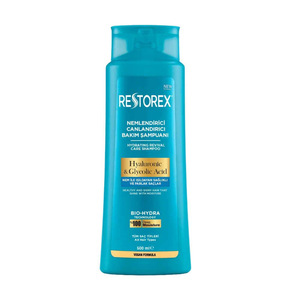 RESTOREX HYALURONIC & GLYCOLIC ACID SHAMPOO-1