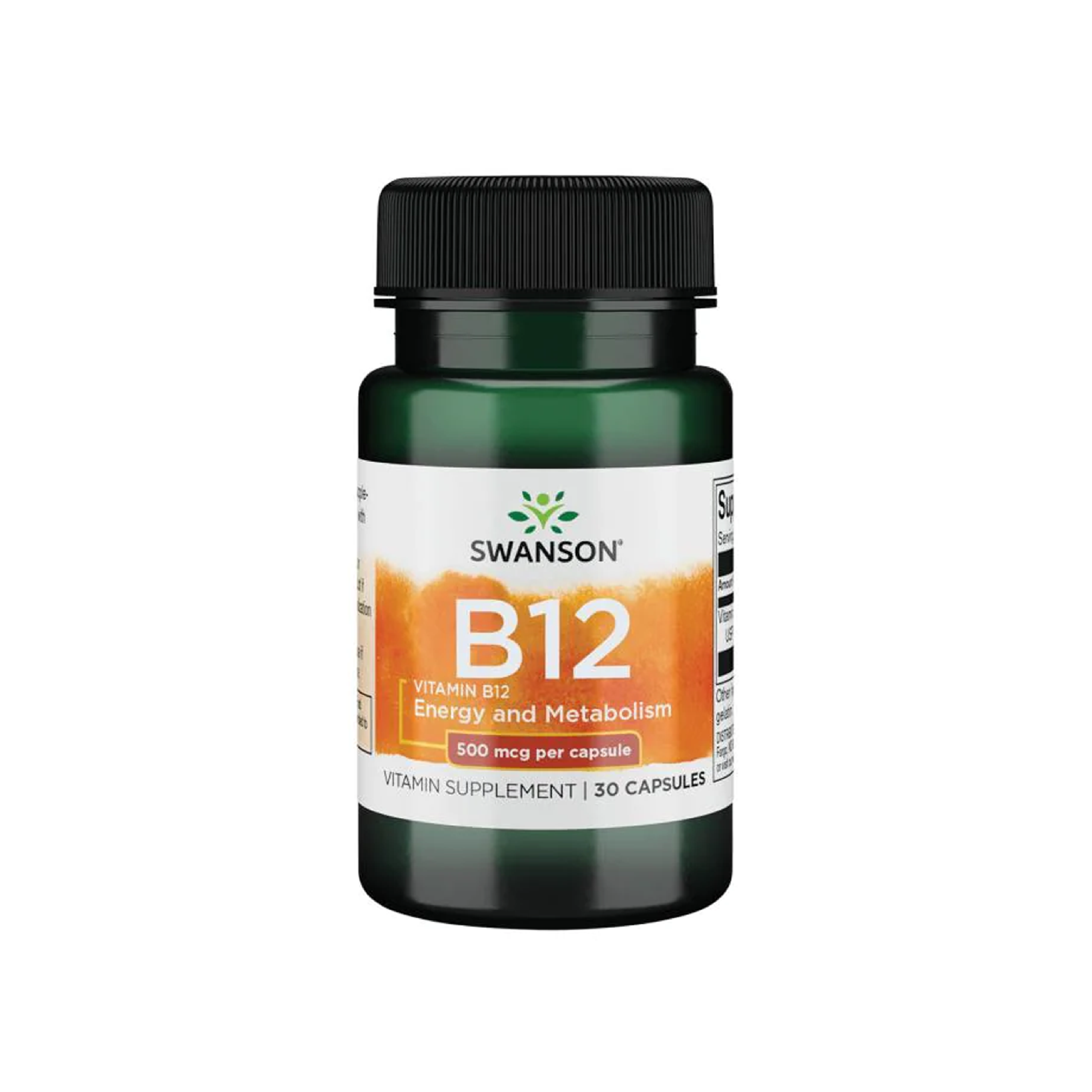 SWANSON VITAMIN B12 500 MCG CPS A30-1