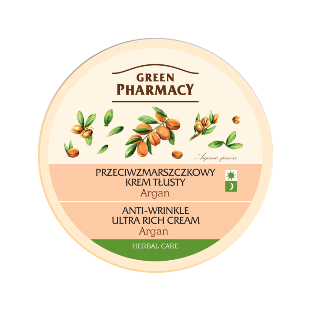 GREEN PHARMACY ANTI-WRINKLE ULTRA RICH CREAM 150ML photo 1