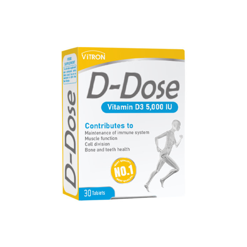 VITRON D-DOSE VITAMIN D3 5000 UI TBL A30-1