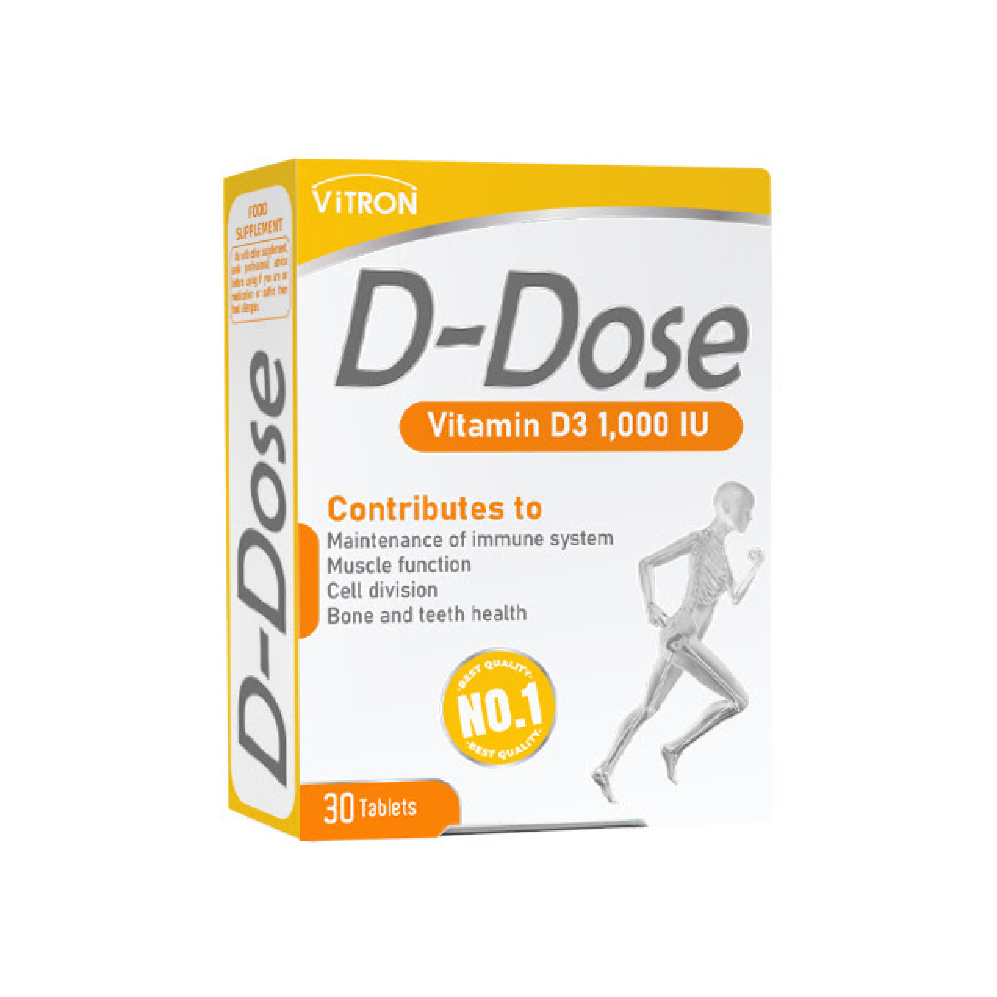 VITRON D-DOSE VITAMIN D3 1000 UI TBL A30-1