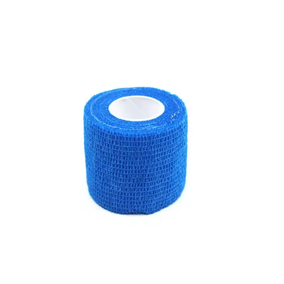 OCTACARE COHESIVE BANDAGE BLUE 5CM X 4.5M photo 1