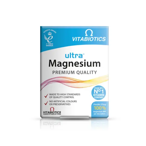 VITABIOTICS ULTRA MAGNESIUM 375MG TBL A60 photo 1