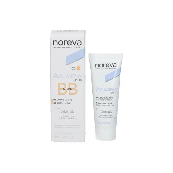 NOREVA AQUAREVE BB CREME TEINT CLAIRE SPF15 40ML photo 1