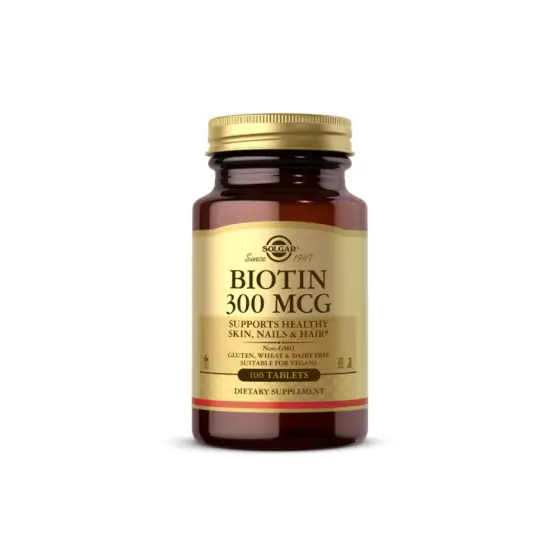 SOLGAR BIOTIN TBL A100 photo 1