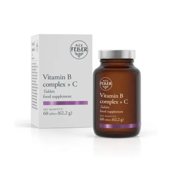 FELLER VITAMIN B KOMPLEX +  VITAMIN C TBL A60 photo 1