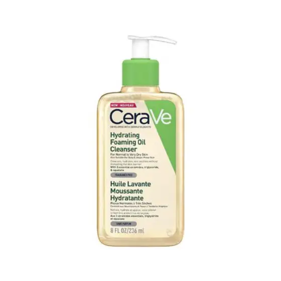 CERAVE HYDRATING FOAMING OIL CLEANSER 236ML photo 1