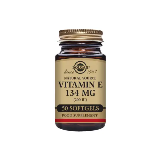 SOLGAR VITAMIN E 134 MG SOFTGEL CPS A50 photo 1