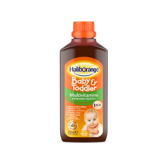 HALIBORANGE BABY & TODDLER MULTIVITAMIN LIQUID SIR 250ML photo 1