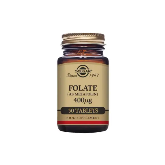 SOLGAR FOLATE 400 MCG TBL A50 photo 1