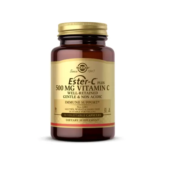 SOLGAR ESTER-C PLUS 500 MG CAPS A50 photo 1