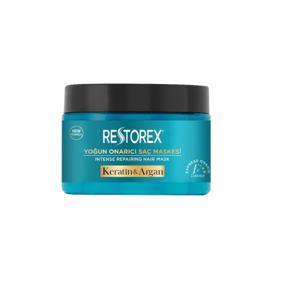 RESTOREX KERATIN & ARGAN HAIR MASK 300ML photo 1