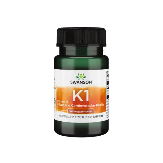 SWANSON VITAMIN K1 100 MCG TBL A100 photo 1