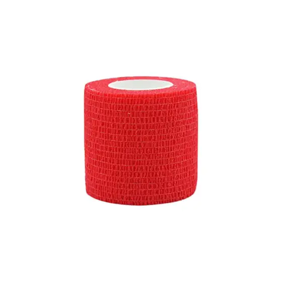 OCTACARE COHESIVE BANDAGE RED 5CM X 4.5M photo 1