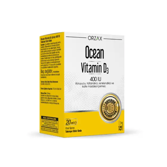 OCEAN VITAMIN D3 SPRAY 400 IU 20ML photo 1