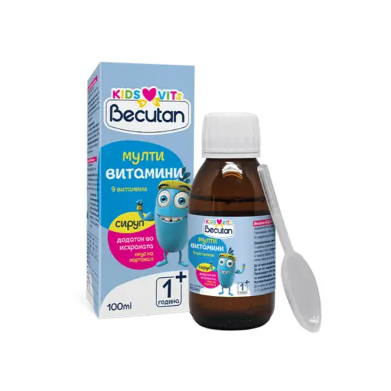 BECUTAN MULTIVITAMINS SIR 100 ML photo 1