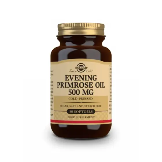 SOLGAR EVENING PRIMROSE OIL 500MG CPS A30 photo 1