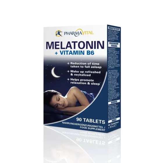 MELATONIN + B6 TBL A90 photo 1