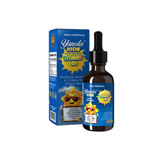 YANOLA KIDS PROBIOTIC + VIT D3 SOL 30ML photo 1