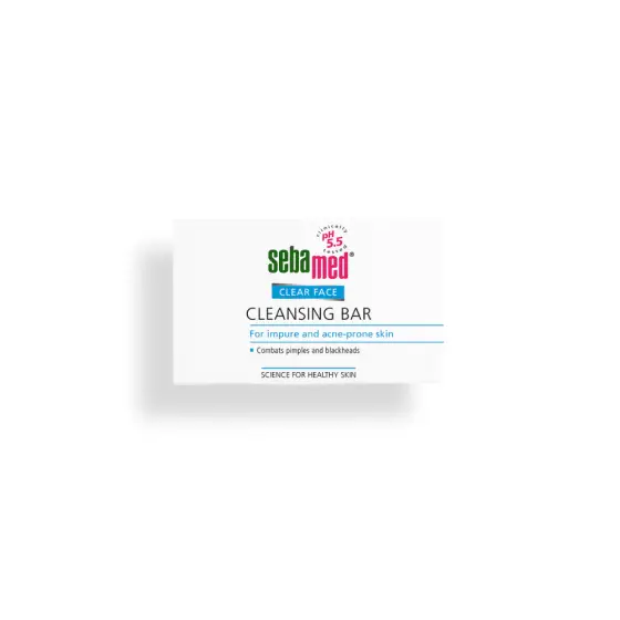 SEBAMED CLEAR FACE CLEANSING BAR SOAP 100g photo 1