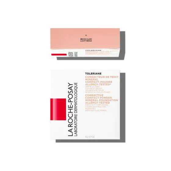 LA ROCHE-POSAY TOLERIANE MINERAL COMPACT POWDER BEIGE 11 photo 1