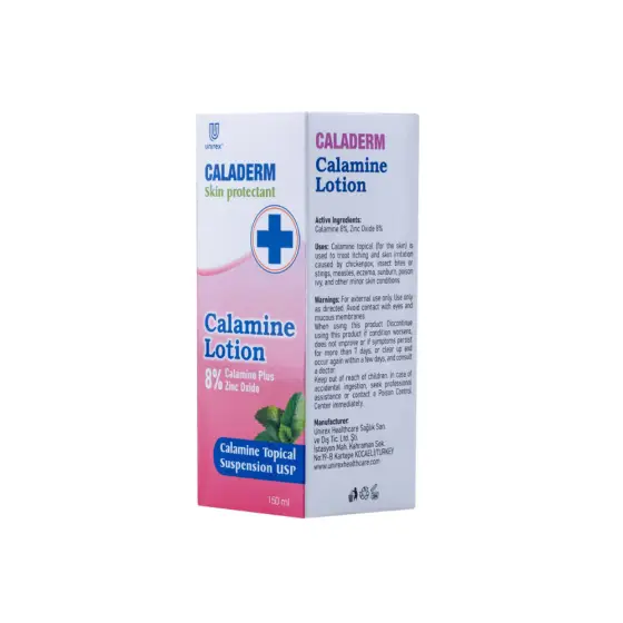 CALADERM CALAMINE LOTION 8% 150ML photo 1