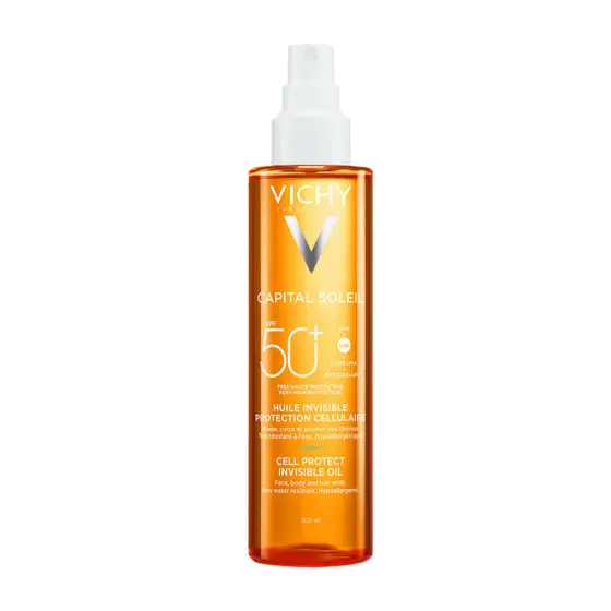 VICHY CAPITAL SOLEIL CELL PROTECT OIL 200ML photo 1
